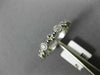 ESTATE .36CT DIAMOND 14K WHITE GOLD 3D FLOWER FILIGREE WEDDING ANNIVERSARY RING