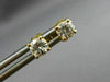 ESTATE .47CT ROUND DIAMOND 14KT YELLOW GOLD CLASSIC 4 PRONG STUD EARRINGS #7838