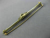 ANTIQUE LARGE .4CT OLD MINE DIAMOND 14K YELLOW GOLD FILIGREE VICTORIAN PIN 26164