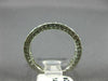 ANTIQUE .64CT DIAMOND 14KT WHITE GOLD 3D FILIGREE MILGRAIN ETERNITY RING #20463
