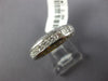 ESTATE WIDE 2.0CT DIAMOND 14KT WHITE GOLD ROUND & PRINCESS CUT ANNIVERSARY RING
