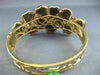 LARGE 2.60CT DIAMOND AAA BROWN QUARTZ & SMOKY TOPAZ 18KT ROSE GOLD 3D BRACELET