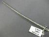 ESTATE 2.88CT ROUND DIAMOND 14KT WHITE GOLD CLASSIC LOVE TENNIS BRACELET #14355