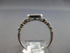 .41CT DIAMOND 14KT WHITE GOLD 3D ROUND & BAGUETTE INVISIBLE FILIGREE LOVE RING