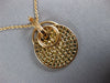 ESTATE 1.87CT MULTI COLOR DIAMOND 18K ROSE GOLD CIRCULAR INTERCHANGABLE NECKLACE