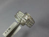 LARGE 2.0CT DIAMOND 14KT WHITE GOLD MARQUISE PRINCESS & BAGUETTE ENGAGEMENT RING