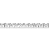 ESTATE LARGE 9.0CT DIAMOND 14KT GOLD 3D ROUND TENNIS BRACELET