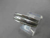 ESTATE WIDE 14KT WHITE GOLD TRIPLE ROPE WEDDING ANNIVERSARY RING 6mm #23159