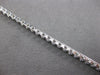 ESTATE 2.80CT DIAMOND 14KT WHITE GOLD 3D 2.5MM CLASSIC TENNIS BRACELET