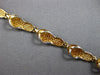 ESTATE 14KT YELLOW GOLD 3D CLASSIC 5MM MULTI SLIPPER FUN LOVE BRACELET #27918