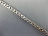 ESTATE WIDE 1.50CT DIAMOND 14KT WHITE GOLD 3D ROUND CLASSIC TENNIS BRACELET