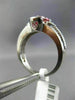 1.27CT DIAMOND & AAA PINK TOPAZ 14KT WHITE GOLD 3D SEMI FILIGREE ENGAGEMENT RING