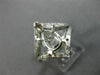ESTATE .45CT DIAMOND 14KT WHITE GOLD V SHAPED SEMI MOUNT ENGAGEMENT RING #26219