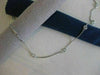 1.05CTW DIAMOND BY THE YARD 14K WHITE GOLD STATION NECKLACE F/G VVS/VS #19759