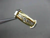 ESTATE .30CT DIAMOND 6 STONE 14KT WHITE & YELLOW GOLD ANNIVERSARY RING #11371