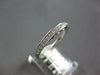 ESTATE .22CT DIAMOND 14KT WHITE GOLD 3D PAVE FILIGREE MILGRAIN ANNIVERSARY RING