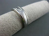 ESTATE .10CT DIAMOND 14K WHITE GOLD SOLITAIRE MENS WEDDING ENGAGEMENT RING #1283
