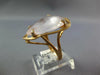 LARGE 12.42CT DIAMOND & AAA PINK QUARTZ 14KT ROSE GOLD 3D TRILLION CUT FUN RING
