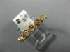 ESTATE .30CT DIAMOND 14K ROSE GOLD 3D 6 STONE FILIGREE INFINITY ANNIVERSARY RING