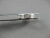 ESTATE EMERALD PRINCESS DIAMOND CHANNEL ANNIVERSARY 14KT WHITE GOLD RING #20476