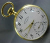 LARGE 18KT YELLOW GOLD 3D VACHERON & CONSTANTIN CHRONOMETRE ROYAL POCKET WATCH