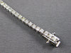 ESTATE 2.23CT DIAMOND 14KT WHITE GOLD 3D 2MM CLASSIC TENNIS BRACELET
