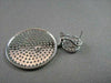 ANTIQUE LARGE 7.15CT HANGING CIRCULAR 18KT DIAMOND EARRINGS ONE OF A KIND!!!!!!!