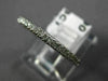ESTATE .48CT DIAMOND 14KT WHITE GOLD COMFORT FIT WEDDING ANNIVERSARY RING 20793
