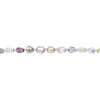 LARGE 52.68CT DIAMOND & AAA MULTI COLOR SAPPHIRE 18KT WHITE GOLD TENNIS BRACELET