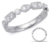 .34CT DIAMOND 14K WHITE GOLD 3D ROUND RECTANGULAR & PEAR SHAPE FILIGREE FUN RING