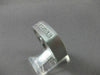 ESTATE 1CT DIAMOND 14K W GOLD 7 STONE PRINCESS CUT MENS ANNIVERSARY RING #20716