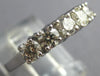 1.0CT DIAMOND 14KT WHITE GOLD 3D ROUND CLASSIC 5 STONE WEDDING ANNIVERSARY RING