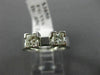 .65CT PRINCESS DIAMOND 14K WHITE GOLD 3D 3 STONE SEMI MOUNT ENGAGEMENT RING 1575