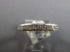 ESTATE 1.25CT DIAMOND 14KT WHITE GOLD ROUND CHANNEL 4MM WEDDING ANNIVERSARY RING