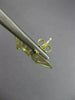 ESTATE LARGE .83CT DIAMOND 14KT YELLOW GOLD ETOILE CIRCULAR OPEN FLAME EARRINGS