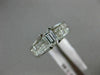1.65CT PRINCESS & EMERALD CUT DIAMOND 14KT WHITE GOLD SOLITAIRE ENGAGEMENT RING