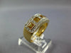 .91CT DIAMOND & AAA CITRINE 14KT YELLOW GOLD 3D SQUARE & ROUND ANNIVERSARY RING