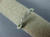 ESTATE .70CT DIAMOND 14KT WHITE GOLD INFINITY ETERNITY WEDDING ANNIVERSARY RING