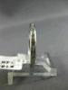 ESTATE .20CT DIAMOND 14KT WHITE GOLD CLASSIC 2mm ANNIVERSARY / WEDDING RING 1633