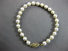 ESTATE AAA SOUTH SEA PEARL 14K YELLOW GOLD MULTI BEADED FILIGREE BRACELET #27656