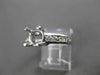 ESTATE .55CT DIAMOND 14KT WHITE GOLD LUCIDA SEMI MOUNT ENGAGEMENT RING #18223