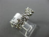 ESTATE .96CT ROUND DIAMOND 14K WHITE GOLD SEMI ETERNITY WEDDING ANNIVERSARY RING