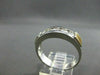 ESTATE .75CT ROUND DIAMOND 5 STONE 14KT TWO TONE GOLD ANNIVERSARY RING #11922