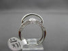 ESTATE LARGE 1.50CT DIAMOND 18KT WHITE GOLD 3D PRINCESS & ROUND COCKTAIL RING