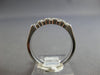 .55CT DIAMOND 14K WHITE GOLD ROUND SHARED PRONG 5 STONE WEDDING ANNIVERSARY RING