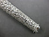 EXTRA LARGE 20.06CT DIAMOND 18KT WHITE GOLD MULTI SHAPE MULTI ROW CUFF BRACELET