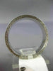 ESTATE 14KT WHITE GOLD 3D FILIGREE MILGRAIN WEDDING ANNIVERSARY LOVE RING #1059
