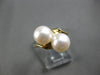 ESTATE AAA SOUTH SEA PEARL 14KT YELLOW GOLD CLASSIC CRISS CROSS LOVE RING 28165