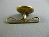 ANTIQUE LARGE AAA MOTHER OF PEARL & PEARL PLATINUM 14KT YELLOW GOLD CUFFLINK SET
