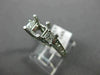 ESTATE .57CT DIAMOND 14K WHITE GOLD 3D FILIGREE SEMI MOUNT ENGAGEMENT RING #1572